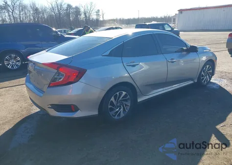 2016 Honda Civic Ex from USA, damaged, VIN 19XFC2F72GE215561